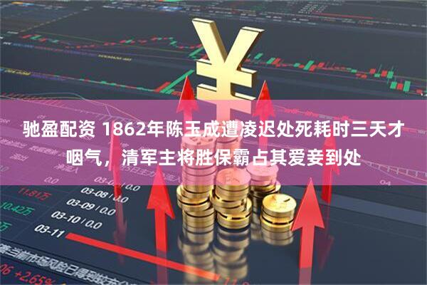 驰盈配资 1862年陈玉成遭凌迟处死耗时三天才咽气，清军主将胜保霸占其爱妾到处
