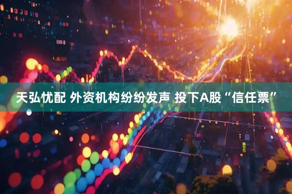 天弘忧配 外资机构纷纷发声 投下A股“信任票”